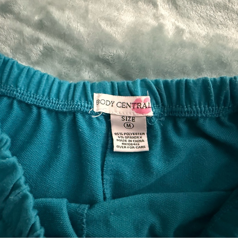 Body Central Women’s Teal Bottoms Y2K Essential